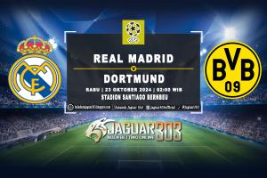 Prediksi Real Madrid vs Dortmund 23 Oktober 2024